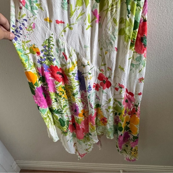Jams World Vintage Floral Strap Midi Dress size XL - Picture 8 of 12